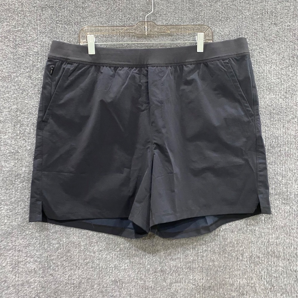 Public Rec Flex Short Mens Size 42 Black Athletic Running Shorts NWT 5.5 Inseam